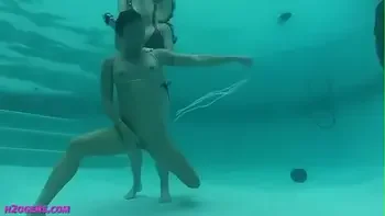 Wenona's underwater fantasy accomplished.