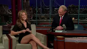 Jennifer Aniston Shows Off Her Hot Legs