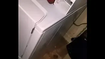 My home girl twerkin on this dick in the neighborhood Laundry Room