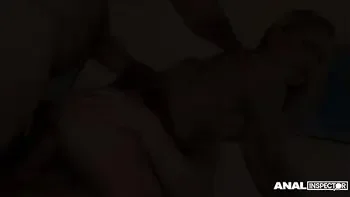 Anal inspectors join in on fucking Lucy Heart's small teen ass