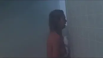 d. Spa:  Sexy Nude Blonde Sauna