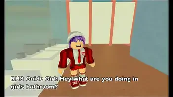 Roblox h. Guide Girl being fuck at inside of girls bathroom.