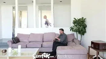 CUM4K Lucky Step Dad Blows Multiple LEAKING LOADS on Fathers Day