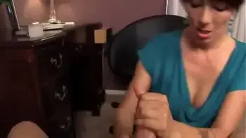 Zoey handjob and blowjob