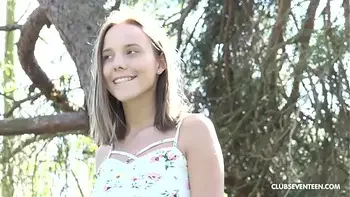 Fresh Teen Finds Pleasure in the Middle of Nowhere