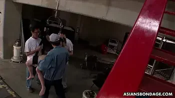 Lovely Asian reporter, Aiko Hirose had some fun while working