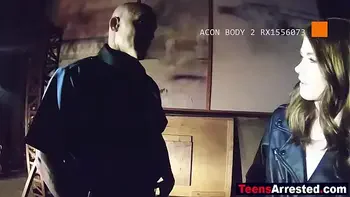 Police chief's teen rough by cop for vandalism