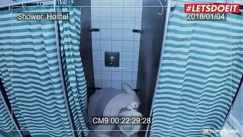 LETSDOEIT - Busty Stepsister Angel Wicky Hot Shower Threesome