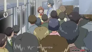 the train punishment for the busty young girl - Hentai uncensored
