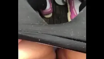 Fingering my girl in the car