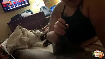 Peach Queenz BBWs Get Wet And Sloppy On A BBC Together