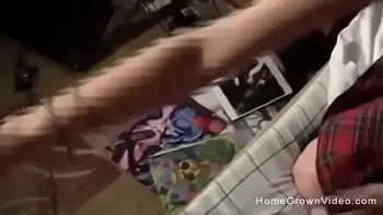 Horny blonde girlfriend is more than willing to fuck