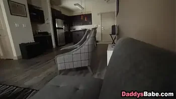 I wanna be your new pet stepdaddy! - stepfather and step daughter blowjob