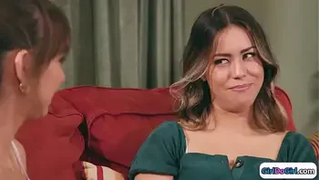 in law licking each others pussy