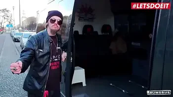 LETSDOEIT - Astonishing German Busty Wild Vicky Bums Bus Drilled