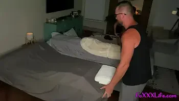 Brooke Foxxx get's a massage then CreamPied - TheFoxxxLife - Amateur Couple