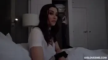 Thick Ass Stepsis (Aria Lee) Gets Loud With Her Stepbrothers Huge Cock