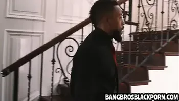 Black babysitter gets caught masturbating - black porn