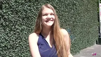 GERMAN SCOUT - ERSTER ANAL SEX FÜR STUDENTIN AMANDA BEI CASTING