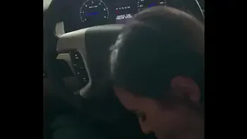 Car washing dick sucking