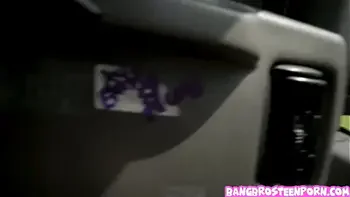 Shy teen gets invited to join a bunch of guys in a van..