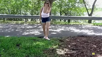 Monster Tits Jenni Noble cashes in for a fuck in the infamous van