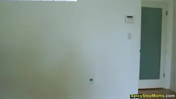 My horny MILF stepmother loves to be fucked from behind