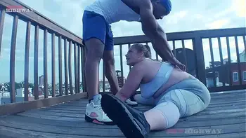 Amaziing The Trainer helps his client Lily Loveles stretch and exercise so she can have sex in more positions