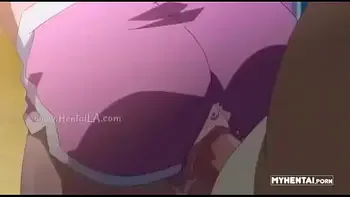 Chica de cabello morado anime