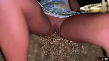 I filmed my shameless wife taking off her panties in public