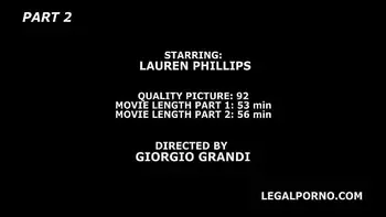 Festival Unbreakable Edition with Lauren Phillips #2 Balls Deep Anal, DAP, Gapes, Pee d., Facial and Shower GIO1334