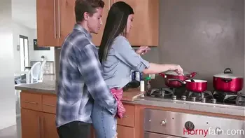 Eggs & Bacon With Brunette Stepmom- Melissa Lynn