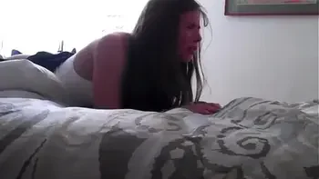 Casey Calvert takes off his Belt punishing her bareass