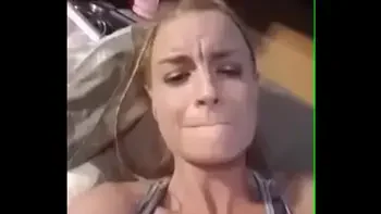 Sporty Blonde MILF Selfie Show Off Vid