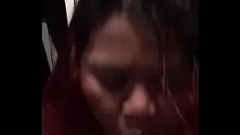 Asian sucks out cum no hands!