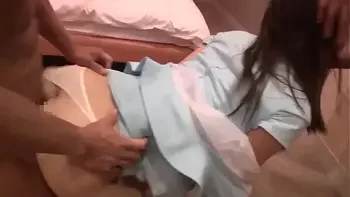 Asian Flight Attendant in High Heels and Pantyhose Pounded Hard