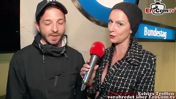 Deutsches Straßencasting - Fremde Männer nach sex gefragt