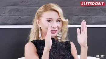 HER LIMIT - #Marilyn Crystal #Mike Chapman - Ukrainian Slutty Blondie Gets BBC From An Older Perv Man