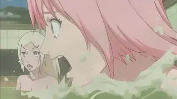 Naruto Girls bath scene [nude filter] 2