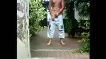 german boy jerk outdoor