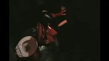 Masturbation and gloryhole blowjob