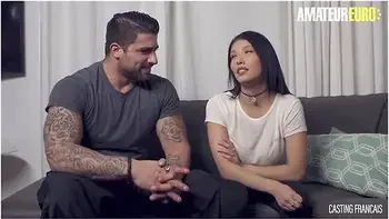 Canadian Newbie Jenifer Passionately Fucking At Casting With Big Dick Stud