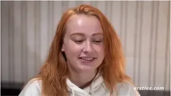 Amateur Redhead Babe Fingers Herself Outdoors