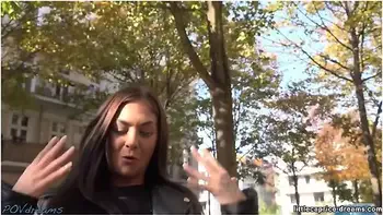 Povdreams - Horny German Girl Surprises Stripper At Home For Hot Hookup With Lullu Gun