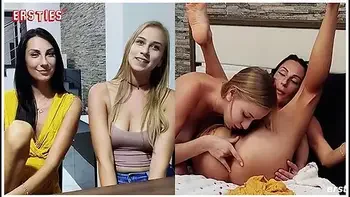 Sirena Takes Alison G From Behind With The Strap-on