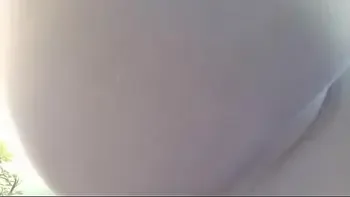 Your neighbor does yoga in the garden and squirts in her warm yoga pants