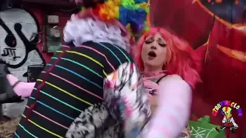 Fucking gothic chick after rock concert