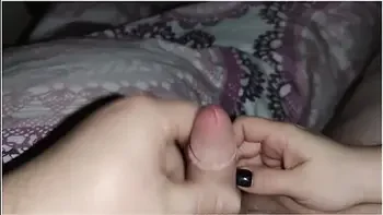 I Scratch His Balls With My Sharp, Pointed Black Nails And Rub His Cock Until He Cums *cumblast