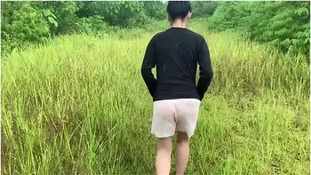 Pinay Kantutan Sa Gubat Kahit Umuulan - With Girlfriend