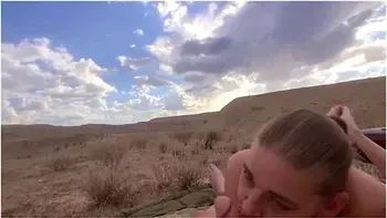 Ginger B Sun Tanning On The High Desert